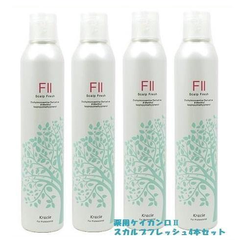 薬用ケイカンロII スカルプフレッシュ 300g ×4本セット　送料無料