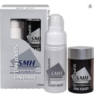 薄毛・白髪もカバー！！ポワルヘアカバースプレー「竹炭」 100g x3本