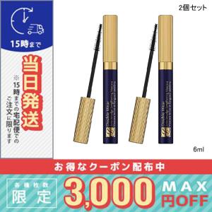 並行輸入品 / 2個セット - エスティ ローダー ダブル ウェア ゼロ スマッジ マスカラ #01 ブラック 6ml / 送料無料★/ ESTEE LAUDER