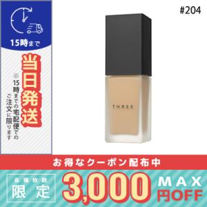 並行輸入品 / スリー フローレスエシリアル フルイド ファンデーション #204 30ml（604588 / 575512） / 小型宅配便送料無料 THREE｜コスメ ヴィーナス