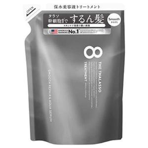 エイト ザ タラソ スムースリペア＆アクアセラム美容液トリートメント 詰替 400ml