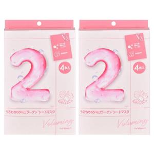 numbuzin ナンバーズイン 2番うるもち65%コラーゲンシートマスク 4枚入