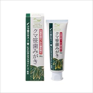 ササヘルス　クマ笹歯みがき　80ｇ
