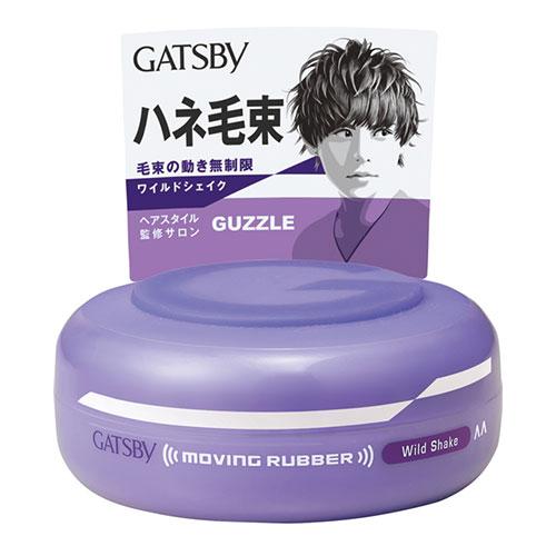 ギャツビー(GATSBY) ムービングラバー ワイルドシェイク 80g ヘアワックス マンダム(ma...