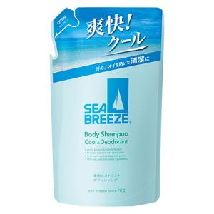 シーブリーズ ボディシャンプー クール＆デオドラント 詰替用 330mL 医薬部外品 ファイントゥデイ (SEA BREEZE)