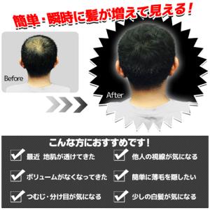 ナチュラルヘアカバースプレー(黒) 200g ...の詳細画像2