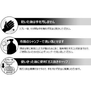 ナチュラルヘアカバースプレー(黒) 200g ...の詳細画像4