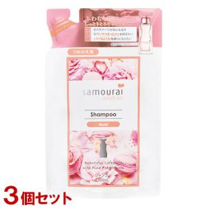 サムライウーマン(samourai woman) シャンプー モイスト 詰替用 350ml×3個セット SPRジャパン 送料込｜cosmebox