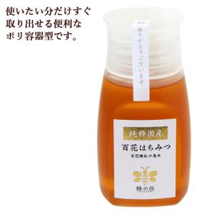 純国産 風味豊かな 百花はちみつ 便利なポリ容...の詳細画像4