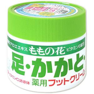 ももの花 足・かかと薬用フットクリーム 70g ORIGINAL｜cosmebox