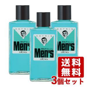 男性アストリン（さっぱり）150mL×3個セット 微香性フレッシュフローラルの香り メントール配合 化粧水 スキンケア ウテナ(utena) 送料込｜cosmebox