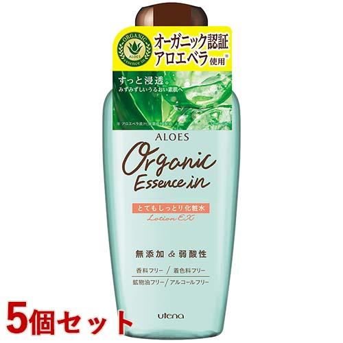 アロエス(ALOES) とてもしっとり化粧水 240ml×5個セット オーガニックアロエ 弱酸性 ア...