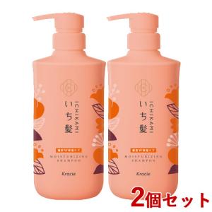 2個セット いち髪(Ichikami) 濃密Ｗ保湿ケア シャンプー ポンプ 480ml クラシエ(Kracie) 送料込｜cosmebox