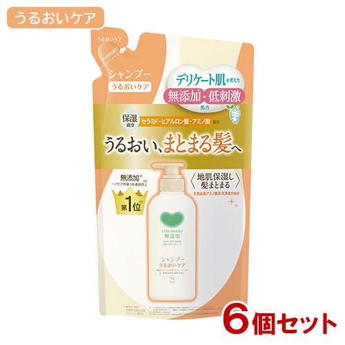 カウブランド 無添加 シャンプー うるおいケア つめかえ用 360mL×6個セット 牛乳石鹸 送料込...