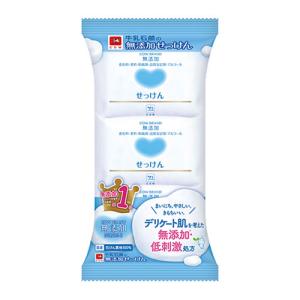 カウブランド 無添加 せっけん 100g×3コパック 牛乳石鹸