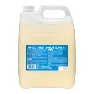 洗濯洗剤 洗剤 5L シャボン玉石鹸 3個セット シャボン玉 スノール 液体