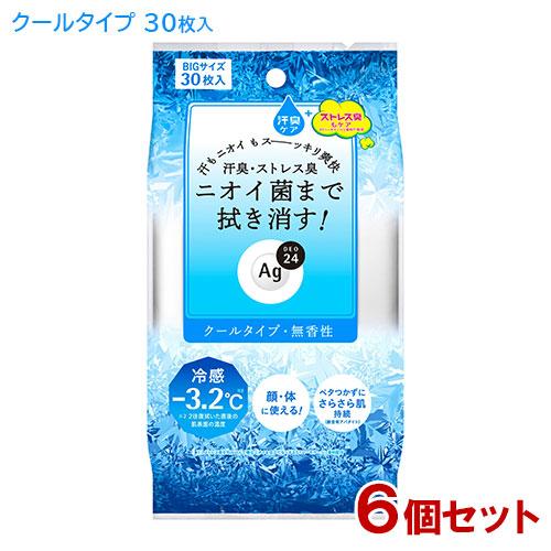 エージーデオ24(Ag DEO24) クリアシャワーシート クール 30枚入×6個セット ファイント...