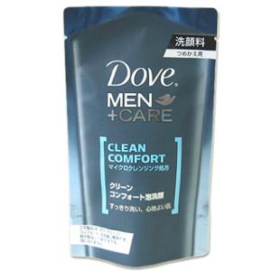 ダヴ MEN+CARE (メンプラスケア) クリーンコンフォート泡洗顔 つめかえ用 110ml Dove ユニリーバ(Unilever)｜cosmebox