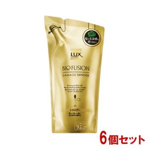 ラックス バイオフュージョン ダメージディフェンス シャンプー つめかえ用200g×6個セット  ユニリーバ 送料込｜cosmebox