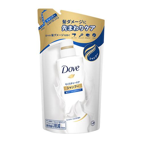 ダヴ(Dove) モイスチャーケア シャンプーつめかえ用 350g パサつき髪でお悩みの方に ユニリ...