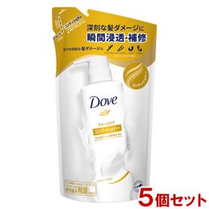 ダヴ(Dove) ダメージケア コンディショナーつめかえ用 350g×5個セット ユニリーバ(Unilever) 送料込｜cosmebox