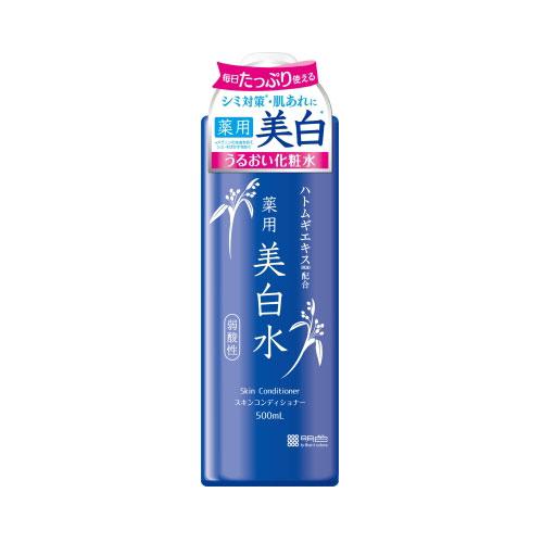 明色 雪澄 薬用美白水 500ml プラセンタエキス＆ハトムギエキス 界面活性剤フリー 大容量スキン...