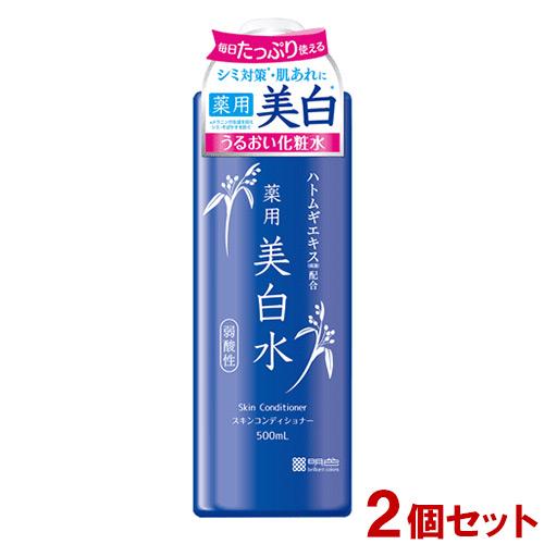 明色 雪澄 薬用美白水 500ml×2個セット プラセンタエキス＆ハトムギエキス 界面活性剤フリー ...