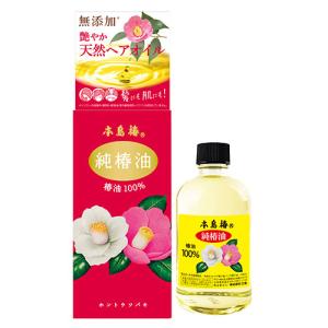 本島椿 純椿油 （ツバキ油100%） 118ml (ヘアオイル)