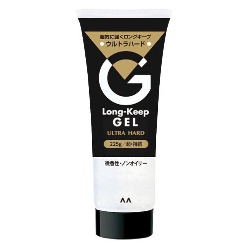 マンダム ロングキープジェル ウルトラハード 225g ヘアジェル 整髪料 まとめ髪 mandom