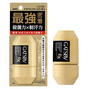 ギャツビー(GATSBY) EXプレミアムタイプ デオドラントロールオン 無香料 60ml 制汗剤 速乾 殺菌 マンダム(mandom)