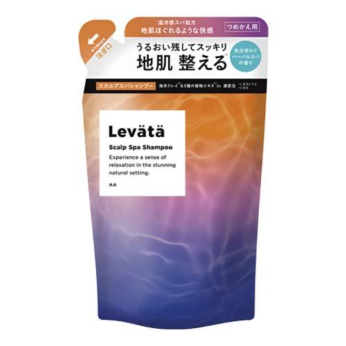 レバタ(Levata) スカルプスパシャンプー 詰替用 300ml 温冷感スパ処方 頭皮ケア マンダ...
