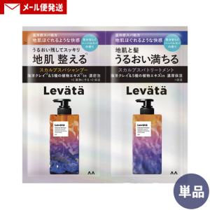 お試し レバタ(Levata) スカルプスパシャンプー&トリートメント 1DAYトライアル 10ml+10g 温冷感スパ処方 頭皮ケア 旅行用 マンダム(mandom) メール便送料込