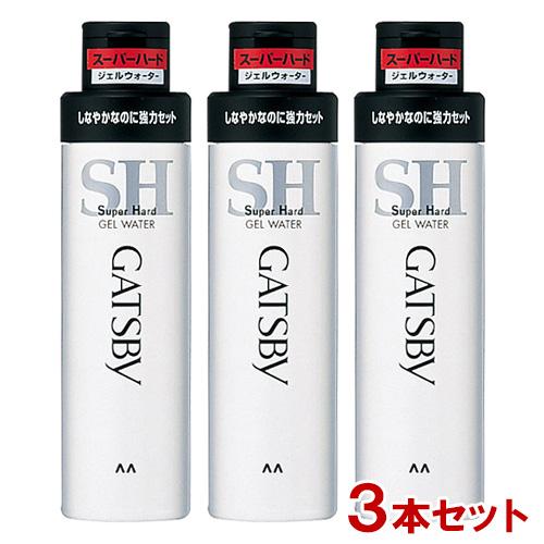 ギャツビー(GATSBY) ジェルウォーター スーパーハード 200ml×3本セット マンダム(ma...