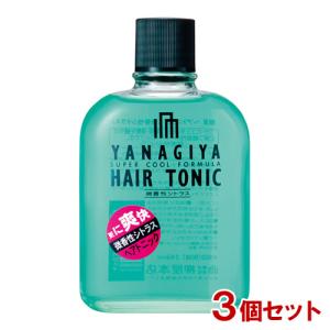 柳屋 ヘアトニック 微香性シトラス 超爽快タイプ 240ml×3個セットYANAGIYA HAIR TONIC 送料込｜cosmebox