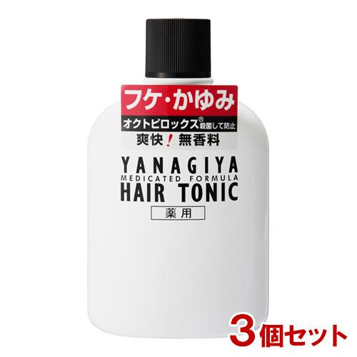 柳屋 薬用ヘアトニック フケ・かゆみ用 240mL×3個セット YANAGIYA HAIR TONI...