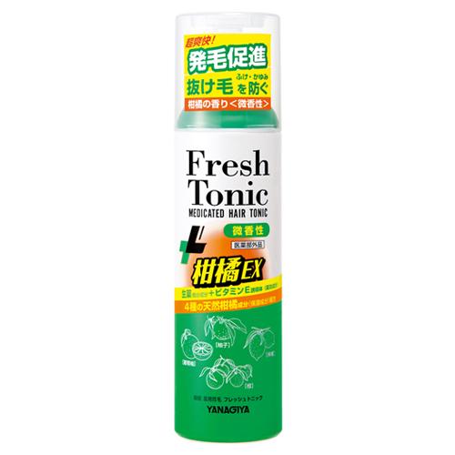 柳屋 薬用育毛 フレッシュトニック 柑橘EX 微香性 190g YANAGIYA FreshToni...