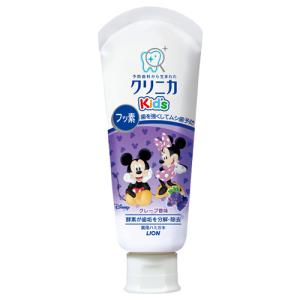 クリニカキッズ ハミガキ グレープ 60g 医薬部外品 ライオン(LION) クリニカKid's こども用