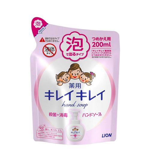 キレイキレイ 薬用泡ハンドソープ シトラスフルーティの香り 詰替用 200ml 殺菌成分配合 消毒 ...