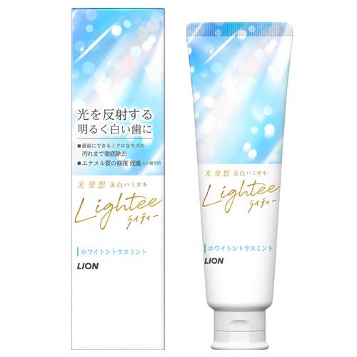 ライティー ハミガキ ホワイトシトラスミント 100g Lightee 光発想 美白歯みがき 医薬部...