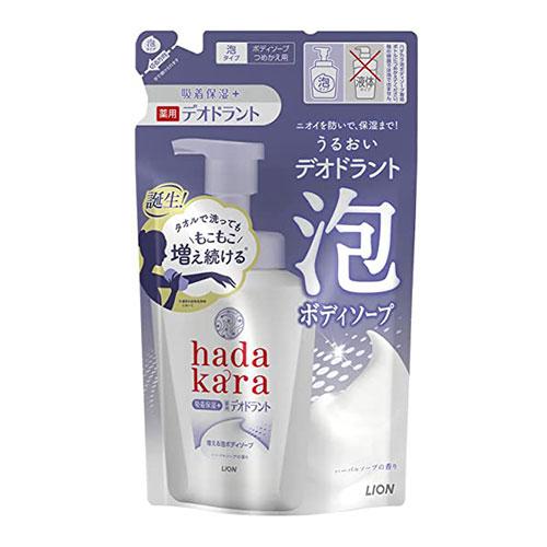 ハダカラ(hadakara) 泡で出てくる 薬用デオドラント ボディソープ ハーバルソープの香り つ...