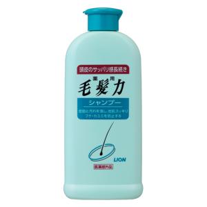 薬用 毛髪力 シャンプー 200ml フケ・かゆみが気になる方に 医薬部外品 ライオン(LION)｜cosmebox