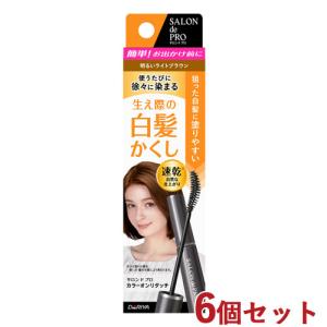 6個セット 明るいライトブラウン カラーオンリタッチ 白髪かくしEX サロンドプロ(SALON de PRO) ダリヤ(DARIYA) 送料込｜cosmebox