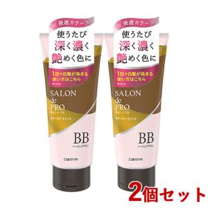 2個セット ベージュブラウン カラートリートメント 180g サロンドプロ(SALON de PRO) ダリヤ(DARIYA) 送料込｜cosmebox