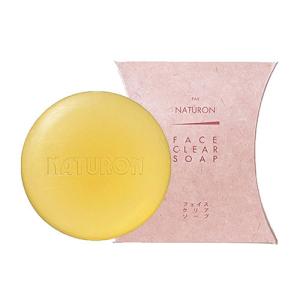 パックスナチュロン(PAX NATURON) フェイスクリアソープ (洗顔石けん) 95g 太陽油脂 (固形石鹸 無香料 無着色 枠練り)