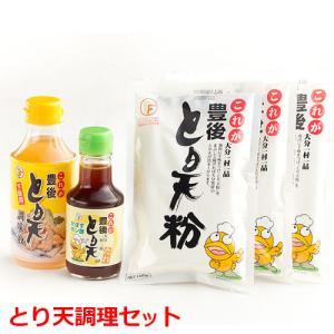 これが豊後 とり天調理セット(とり天粉150g×...の商品画像