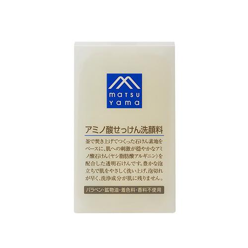 松山油脂 アミノ酸せっけん洗顔料(枠練り石けん) 90g Mマーク matsuyama