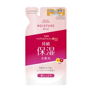 ローション 超しっとり つめかえ用 180ml モイスチュアマイルド(MOISTUREMILD) コーセーコスメポート(KOSE COSMEPORT)｜cosmebox