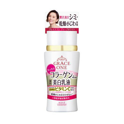 グレイスワン ディープホワイト ミルク 130mL 乳液 GRACE ONE コーセーコスメポート