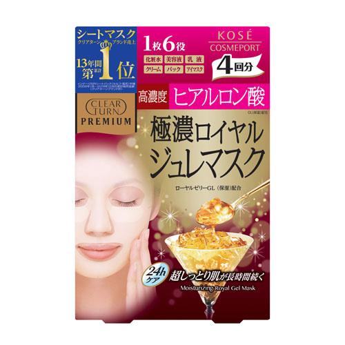 クリアターン プレミアム ロイヤルジュレマスク ヒアルロン酸 4回分(30g×4) コーセーコスメポ...