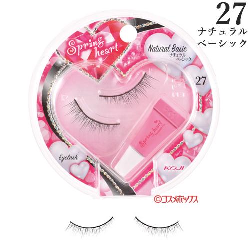 スプリングハート(SpringHeart) アイラッシュ 27ナチュラルベーシック つけまつげ KO...